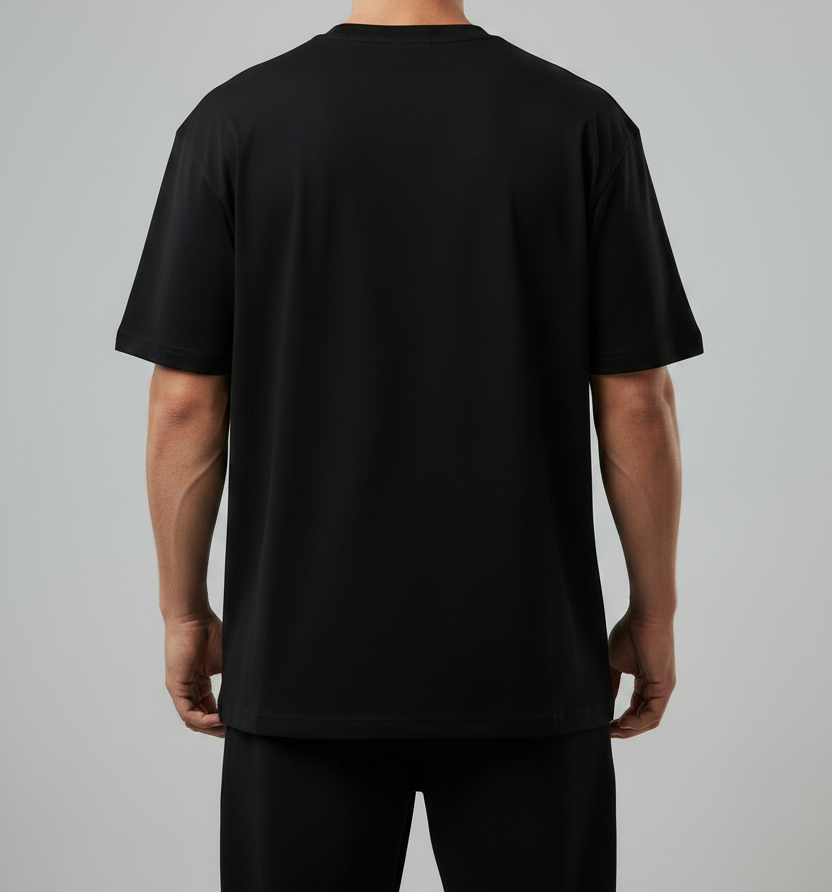 Back Shot - Clean Black Oversized 