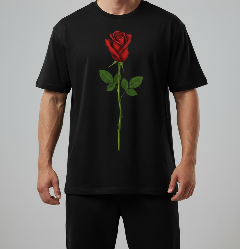 Black Rose T-Shirt 