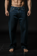 Baggy Indigo Denim - Front Shot