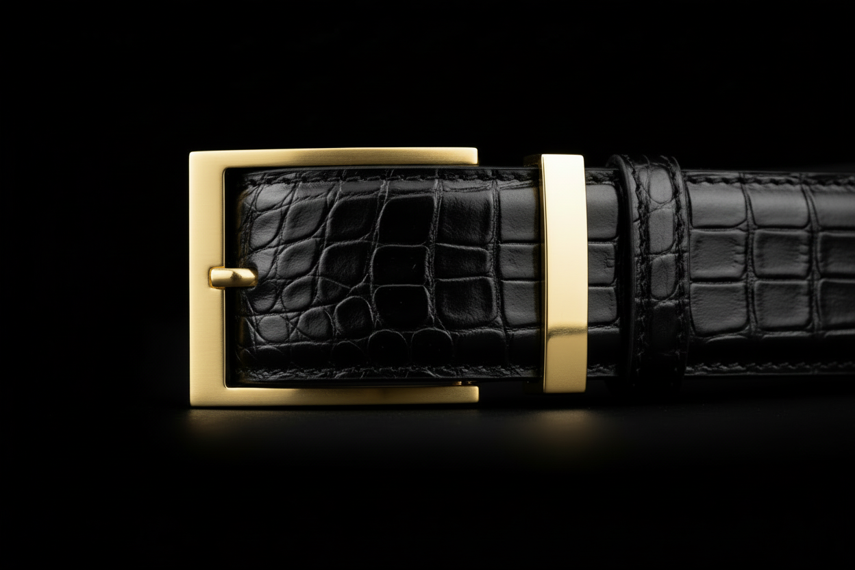 Croc Belt Close-up 1