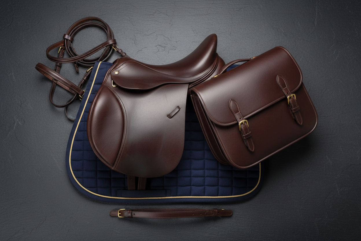 English Horse Saddle - Completely Clean
