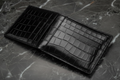 High Gloss Crocodile Leather Wallet
