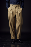 Khaki Cotton Twill Front