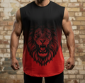 Lion Face Sando - Vintage Wall