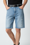 Men's Light Blue Denim Jorts