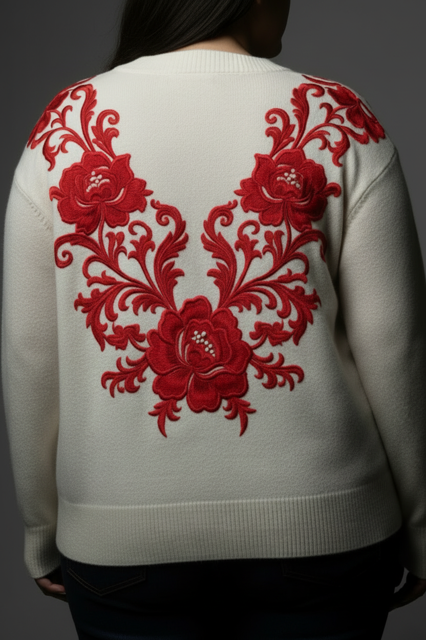 Off-White Sweater Back Shot