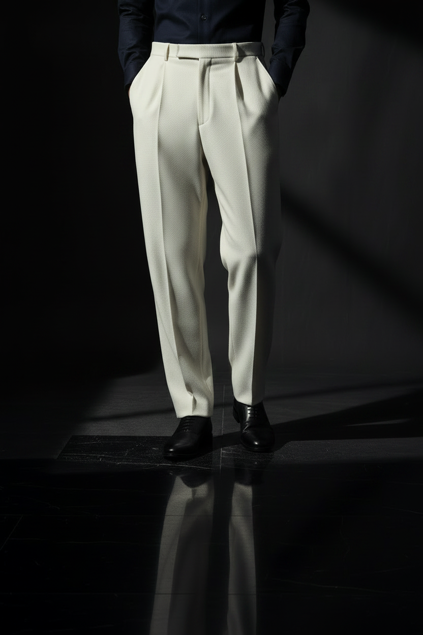 UQAAB Wool Trousers Zoom Shot