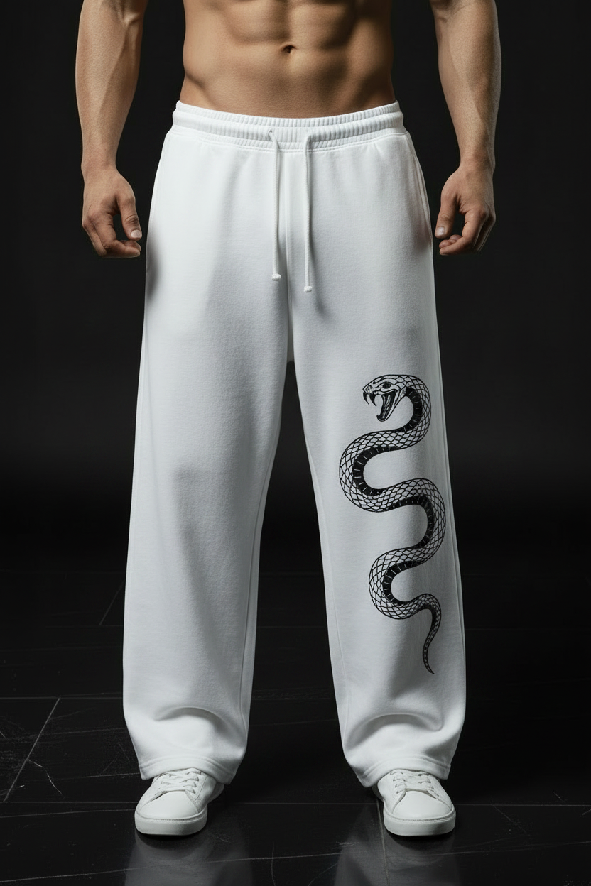 White Trouser Black Snake